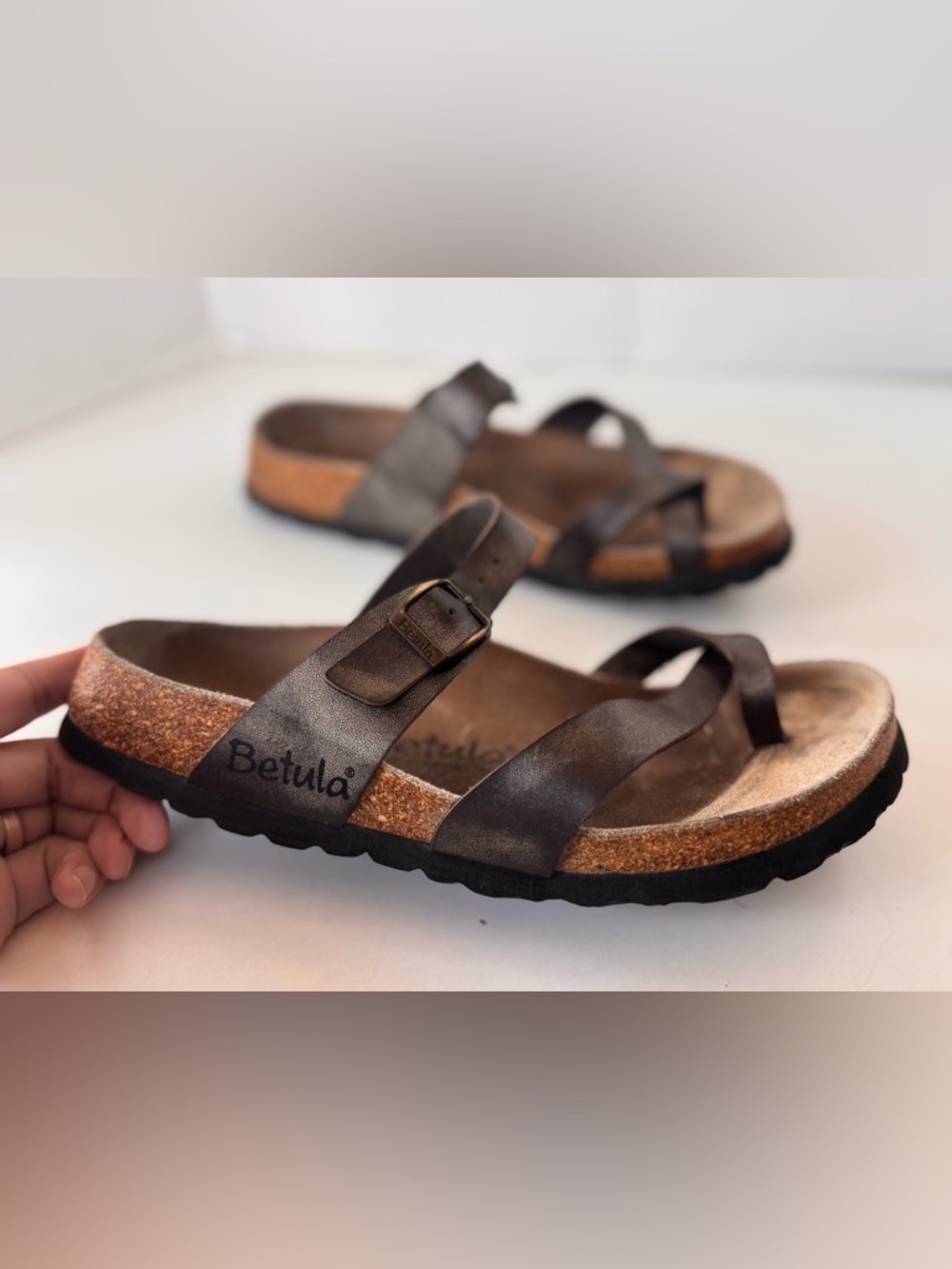 Betula by Birkenstock Mia Toe Loop Sandals Women’s Size 36 EU - Picture 5 of 9